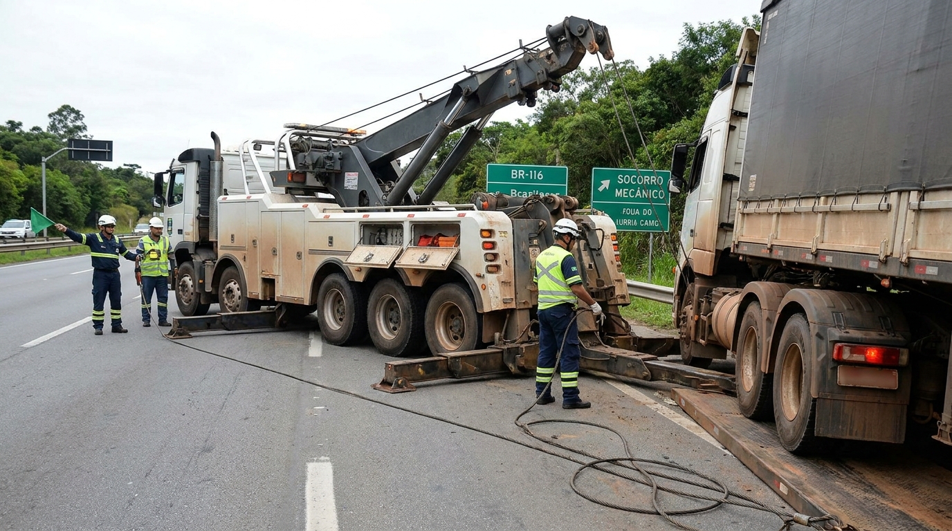 Guincho para Caminhão na Ipiranga, Ribeirão Preto‑SP