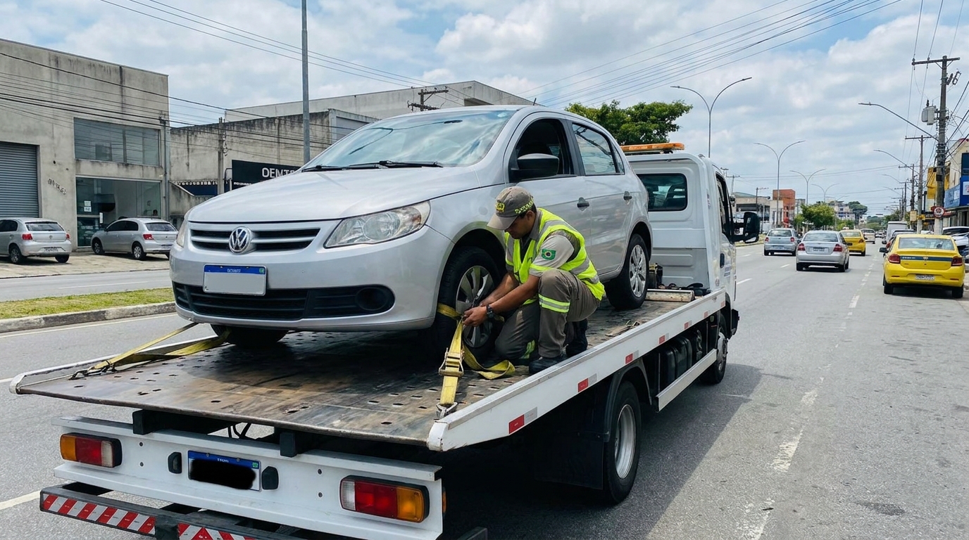 Recolhimento após Colisão na Vila Isabel, Ribeirão Preto‑SP