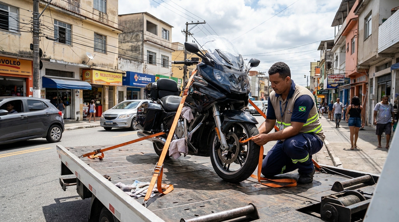 Remoção de Moto em Pane na Independência, Ribeirão Preto‑SP